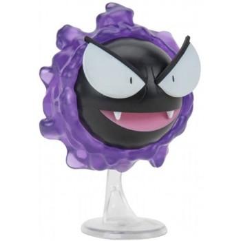 Jazwares Pokemon 3In Battle Figure Pack - Gastly - 8Cm Pokemon Figurines - Latest Wave 2022 - Officially Licensed Pokemon Toy JW