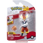 Jazwares Pokemon Figure Liberlo Cinderace - 10-12Cm Pokemon Figurines - Latest Wave 2021 - Officially Licensed Pokemon Toy JW095