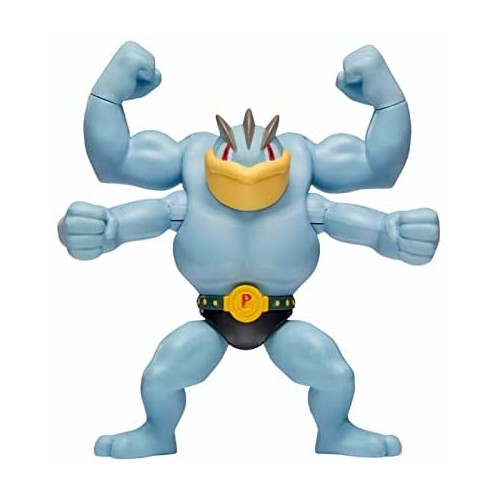 Jazwares Pokemon Φιγούρα Machomei Facamp - 11,4 Cm JW095135 889933979177