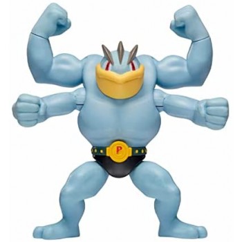 Jazwares Pokemon Figure Machomei Machamp - 11.4 Cm Pokemon Figurine - Latest Wave 2021 - Officially Licensed Pokemon Toys - Dyna