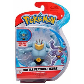 Jazwares Pokemon Figure Machomei Machamp - 11.4 Cm Pokemon Figurine - Latest Wave 2021 - Officially Licensed Pokemon Toys - Dyna