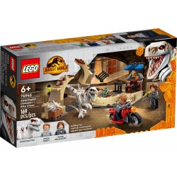 LEGO jurassic world Δεινόσαυρος Ατροκιράπτορας: Καταδίωξη Με Μηχανή 76945 5702016913514