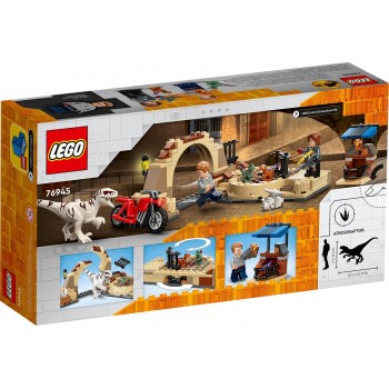 LEGO jurassic world Δεινόσαυρος Ατροκιράπτορας: Καταδίωξη Με Μηχανή 76945 5702016913514
