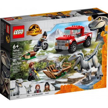 LEGO jurassic world Σύλληψη Βελοσιραπτόρων Μπλου & Μπέτα 76946 5702016913521
