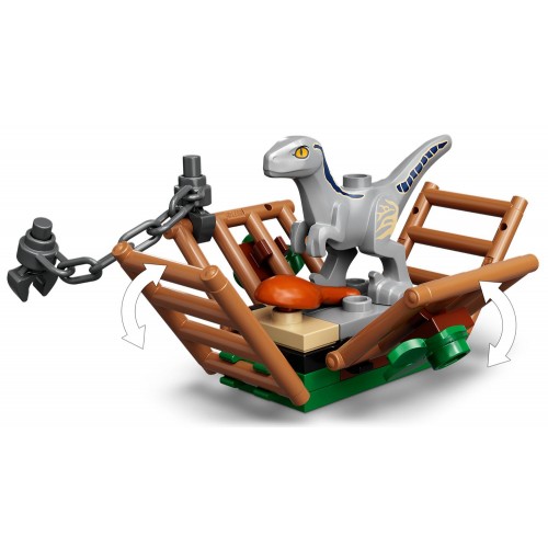 LEGO jurassic world Σύλληψη Βελοσιραπτόρων Μπλου & Μπέτα 76946 5702016913521