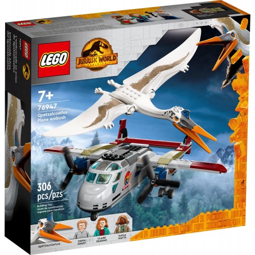 LEGO Jurassic World Quetzalcoatlus Plane Ambush 76947 5702016913538