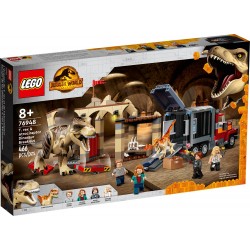LEGO Jurassic World Απόδραση Δεινόσαυρων T. Rex Και Ατροκιράπτορα 76948 5702016913545