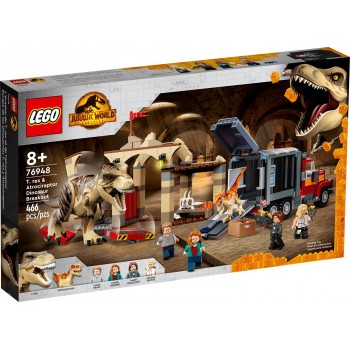 LEGO Jurassic World T. Rex And Atrociraptor Dinosaur Breakout 76948 5702016913545