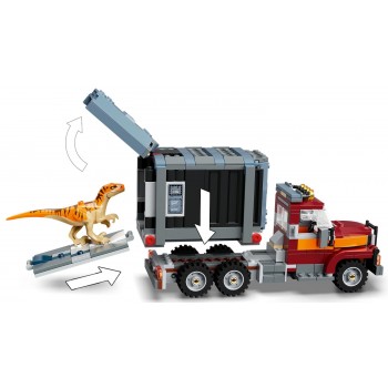 LEGO Jurassic World Απόδραση Δεινόσαυρων T. Rex Και Ατροκιράπτορα 76948 5702016913545