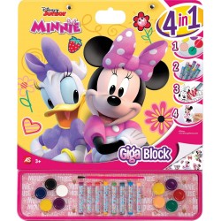 As company Giga Block Drawing Set Disney Minnie 4 In 1 For Ages 3+ 1023-62733 5203068627331