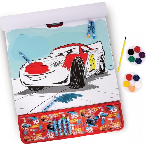 As company Giga Block Σετ Ζωγραφικής Disney Cars 4 Σε 1 Για 3+ Χρονών 1023-62738 5203068627386