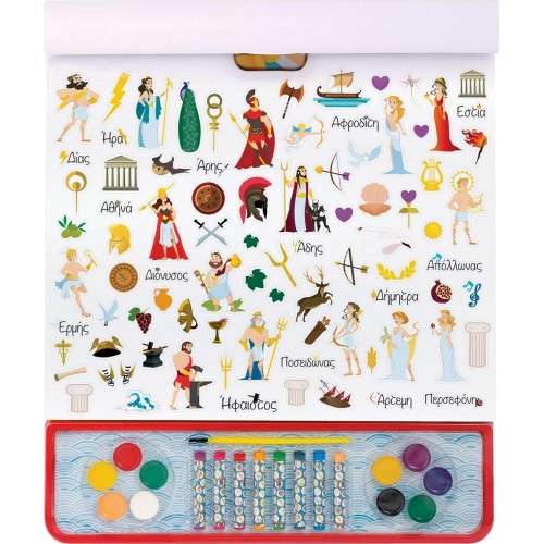 As company Giga Block Drawing Set Mythology The Twelve Gods Of Olympus 5 In 1 For Ages 3+ 1023-62743 5203068627430