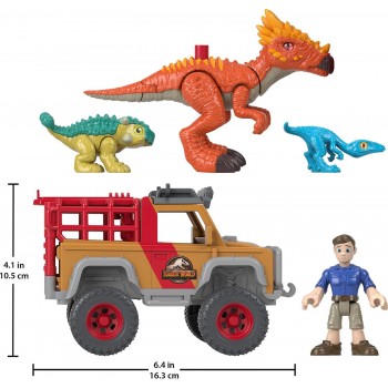 Mattel Imaginext Jurassic World Camp Cretaceous Runaway Dinos HCR94 194735018079