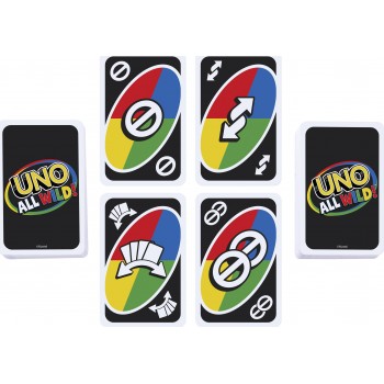 Mattel Uno All Wild HHL35 194735070633