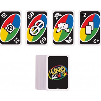 Mattel Uno All Wild HHL35 194735070633