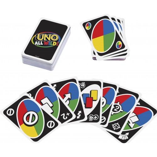Mattel Uno All Wild HHL35 194735070633
