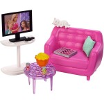 Mattel Barbie Indoor Furniture Playset, Living Room Καναπές Με Γάτα Και Αξεσουάρ GRG75 / HJL55 194735089444
