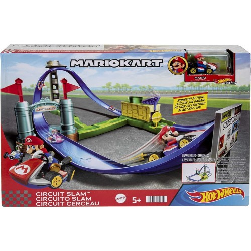 Mattel Hot Wheels Mariokart Circuit Slam Track Set HGK59 194735050659