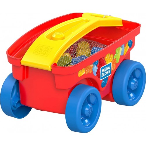 Mega Bloks Pull N Play Wagon GPY95 887961899474