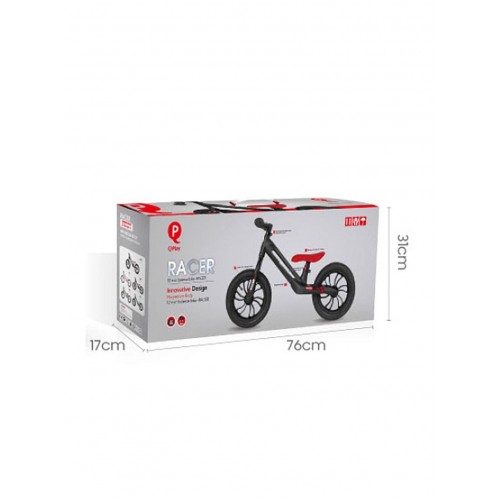 QPlay racer air ποδήλατο ισορροπίας μαύρο 01-1212055-01 686268625386