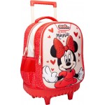 Diakakis imports Σχολική Τσάντα Τρόλεϊ Δημοτικού Disney Minnie Mouse Be More Minnie 3 Θήκες 000563029 5205698551116