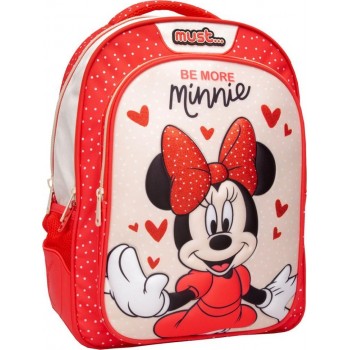 Diakakis imports Σχολική Τσάντα Πλάτης Δημοτικού Disney Minnie Mouse Be More Minnie 3 Θήκες 000562945 5205698541230