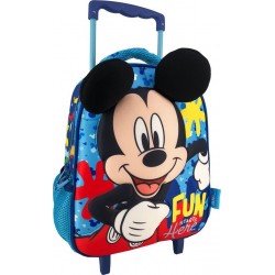 Diakakis imports Backpack Trolley 27Χ10χ31 2Cases Mickey Fun Sts Here 000563122 5205698561559