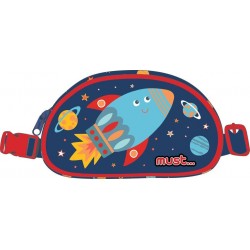 Diakakis imports Pencil Case Waist Bag  20X11x3,5Cm 1Case  Rocket 000584727 5205698561931