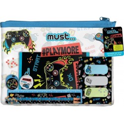 Diakakis imports Stationery Set In Pvc Bag Play More 000584597 5205698552335