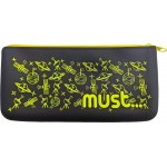 Diakakis imports Silicone Pencil Pouch 21X10cm  Focus Flat Black 4Colors 000584747 5205698567193