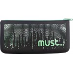 Diakakis imports Silicone Pencil Pouch 21X10cm  Focus Flat Black 4Colors 000584747 5205698567193