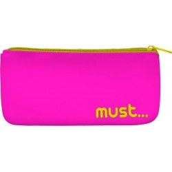 Diakakis imports Silicone Pencil Pouch 21X10  Focus Flat 4Colors 000584749 5205698567278