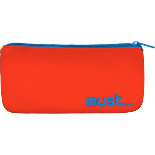 Diakakis imports Silicone Pencil Pouch 21X10  Focus Flat 4Colors 000584749 5205698567278