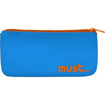 Diakakis imports Silicone Pencil Pouch 21X10  Focus Flat 4Colors 000584749 5205698567278