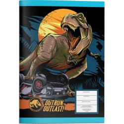 Diakakis imports Stiched Notebook 17X25 Jurassic 40Sh 2Designs 000570877 5205698558498