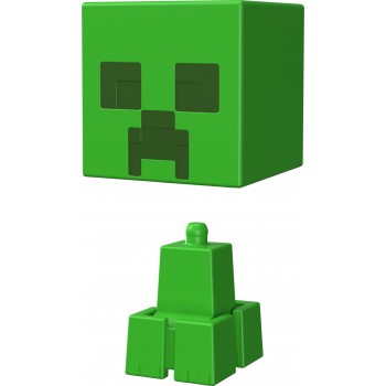 Mattel minecraft - mob head μινι φιγουρες Creeper HDV64 / HDV79 194735032594