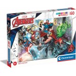 Clementoni Supercolor Marvel Avengers-60 Pieces-Jigsaw Puzzle For Kids Age 5, Multicolor, Medium 1200-26112 8005125261123