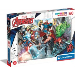 Clementoni Supercolor Marvel Avengers-60 Pieces 1200-26112 8005125261123
