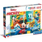 Clementoni Disney Mickey Supercolor Mickey-60 Maxi Pieces-Jigsaw Puzzle 1200-26473 8005125264735