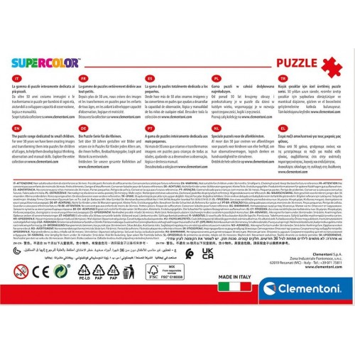 Clementoni Disney Mickey Supercolor Mickey-60 Maxi Pieces-Jigsaw Puzzle 1200-26473 8005125264735
