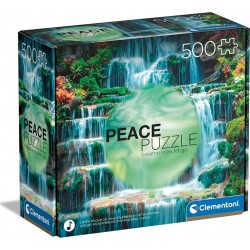 Clementoni Peace Flow 500 Pieces, Made In Italy, Jigsaw Puzzle For Adults 1220-35117 8005125351176