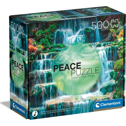 Clementoni Peace Flow 500 Pieces, Made In Italy, Jigsaw Puzzle 1220-35117 8005125351176