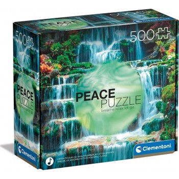 Clementoni Peace Flow 500 Pieces, Made In Italy, Jigsaw Puzzle 1220-35117 8005125351176