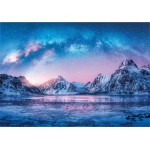 Clementoni Peace Light Blue 500 Pieces, Made In Italy, Jigsaw Puzzle For Adults, Multicolor, Medium 1220-35116 8005125351169