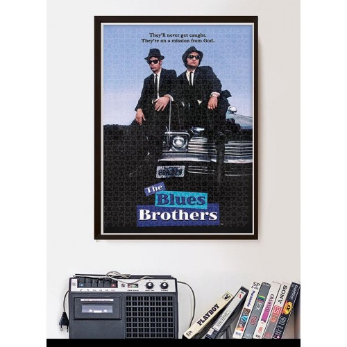 Clementoni Cult Movies Blues Brothers 500 Pieces, Made In Italy Οι Ατσίδες Με Τα Μπλε 1220-35109 8005125351091