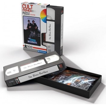 Clementoni Cult Movies Blues Brothers 500 Pieces, Made In Italy Οι Ατσίδες Με Τα Μπλε 1220-35109 8005125351091