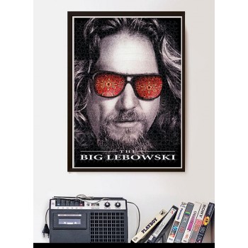 Clementoni Cult Movies Big Lebowsky 500 Pieces, Made In Italy, Jigsaw Puzzle For Adults, Multicolor, Medium 1220-35113 800512535