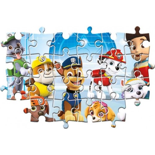 Clementoni Paw Patrol Supercolor Maxi Puzzle For Children - 24 Pieces ...