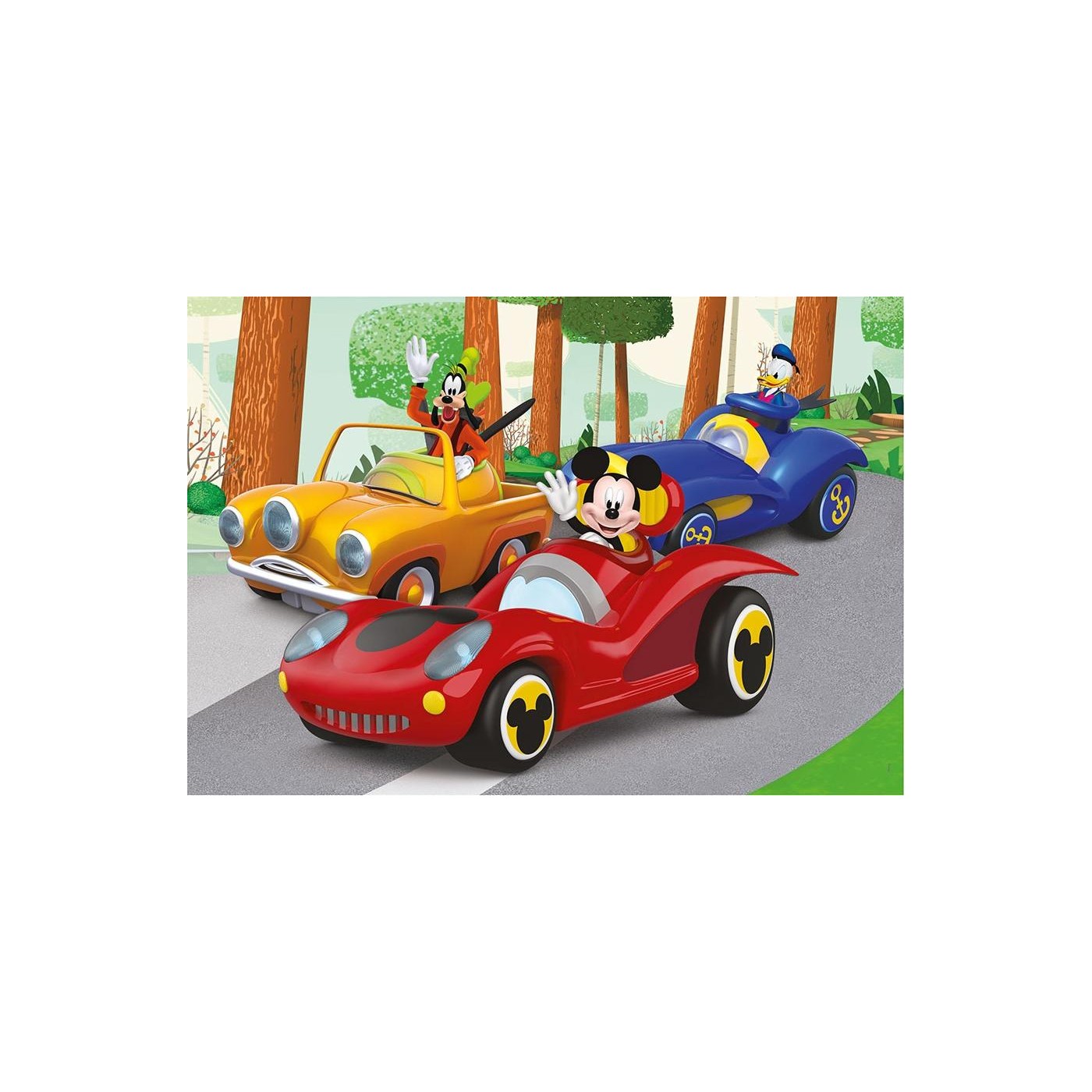 Clementoni Disney Mickey Supercolor Mickey-24 Maxi Pieces-Jigsaw Puzzle ...