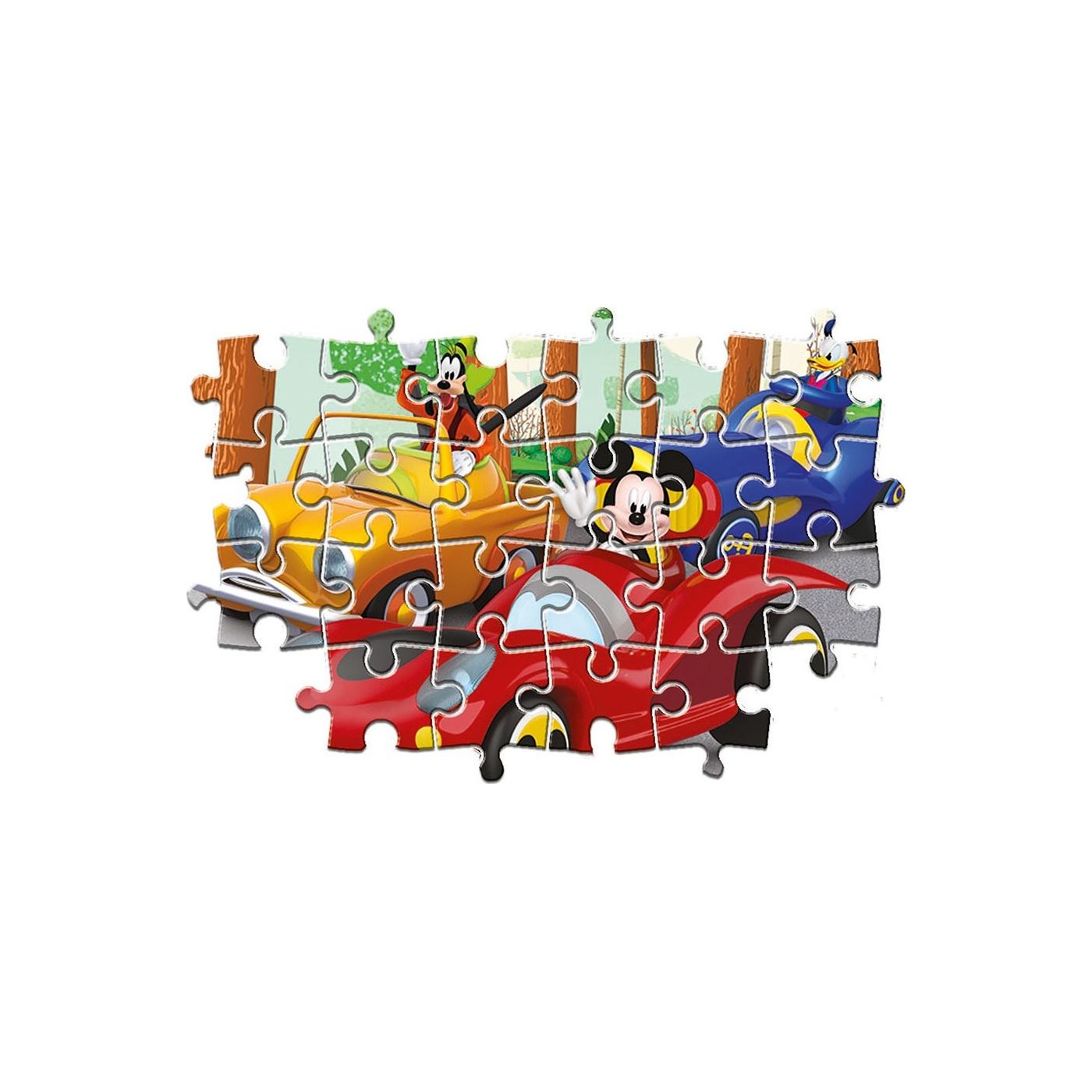 Clementoni Disney Mickey Supercolor Mickey-24 Maxi Pieces-Jigsaw Puzzle ...